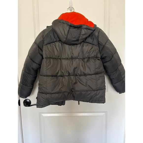 CB Sports Hooded Puffer Jacket and Fleece Beanie Size M/10-12 - Picture 8 of 9